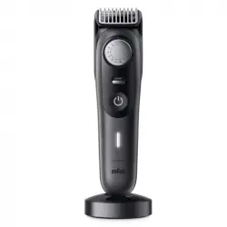 Braun BeardTrimmer 9 BT9441 Recortadora de Barba Inalámbrica Negra/Gris