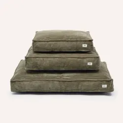 CAFIDE Cama pana CUADRA verde para perro - 90x78x15 cm