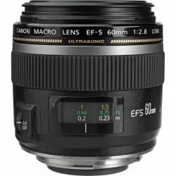 Canon Objetivo EF-S 60mm F2.8 Macro USM