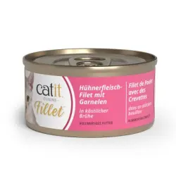 Catit Cuisine Fillet de pollo - Filete de pollo con gambas (75 g)
