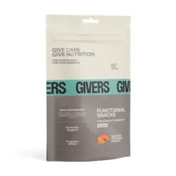Givers Puppy Snack Natural Para Cachorros con Salmón y Lenteja Roja, 1 x 150 gr