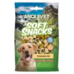 Golosinas para perros Soft snacks corazones Mix 100 grs., Unidades 14 unidades