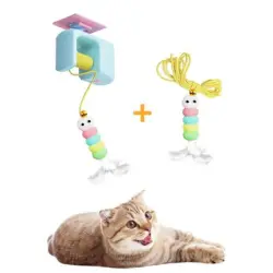 IntiMeg  eléctrico colgante para gatos - Azul