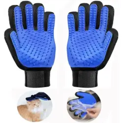 Pawffee 2 pares de guantes de masaje antipelo para perros y gatos - 1 pieza
