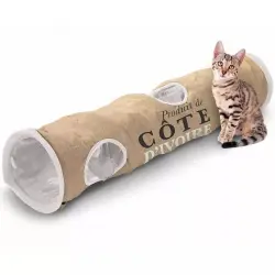 Túnel Pura Vida para gatos color Blanco