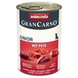 Animonda GranCarno Original Junior 6 x 400 g - Pavo