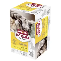 Animonda Integra Adult Sensitive 6 x 100 g para gatos - Pollo puro