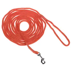 Correa de rastreo Heim en color naranja para perros - 10 m largo x, Ø 6 mm