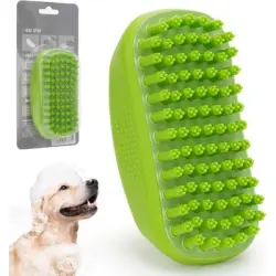 HausPets Cepillo de baño de goma para gatos/perros - 1 artículo