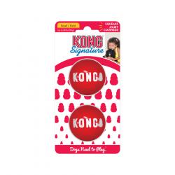 Kong Signature Ball 2-PK pelotas para perros