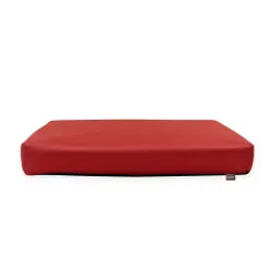 Leeby Cojín Impermeable Anti Pelos Rojo para perros