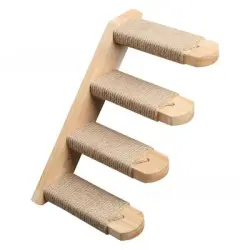 MCBOSON Plataforma para gatos de sisal - 1 pieza