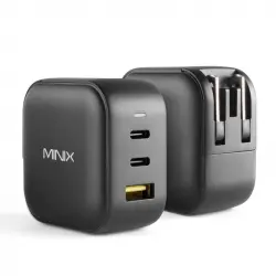 Minix Neo P1 Cargador con 3 Puertos USB 2 x USB-C 3.0 Quick Charge 3.0 66w