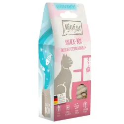 MjAMjAM Snackbox con deliciosos langostinos para gatos - 25 g