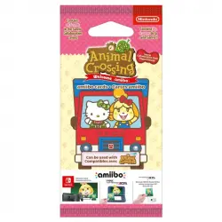 Nintendo Amiibo Pack 6 Tarjetas Animal Crossing/Hello Kitty