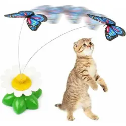 Pawffee  mariposa para gatos, eléctrico automático giratorio - 1 pieza
