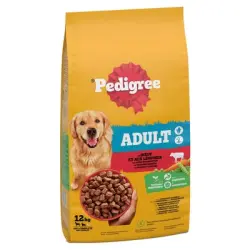 Pedigree Adult con vacuno y verduras - 12 kg
