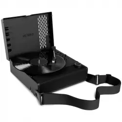 Victrola Revolution Go Black Tocadiscos Con Altavoz Negro