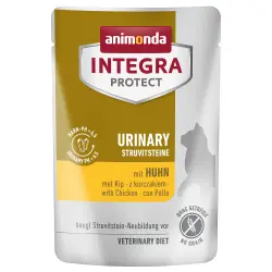 Animonda Integra Protect Adult Cálculos urinarios 24 x 85 g para gatos - Pollo