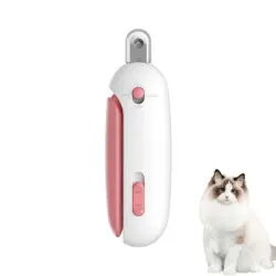 FurryFusion Cortaúñas para gatos y perros - Rosa