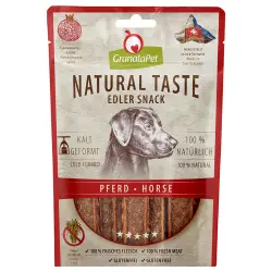 GranataPet Natural Taste Edler Snack para perros - Caballo (90 g)