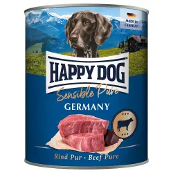 Happy Dog Puro 6 x 800 g - Alemania (Puro vacuno)