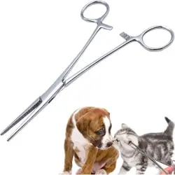 HausPets Pinzas hemostáticas acero inoxidable eliminación pelo orejas - Artículo 1