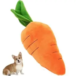 HausPets  Zanahoria de Peluche con Chirrido para Perro - Tipo:  de peluche
