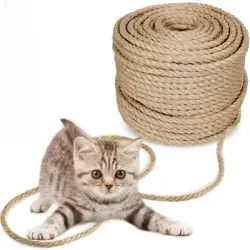 IntiMeg Cuerda de sisal de 10 m x 10 mm - Una pieza