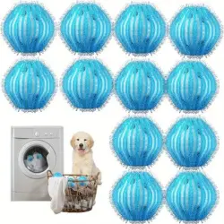 IntiMeg Kit de pulido de ropa para mascotas de 12 piezas - Una pieza