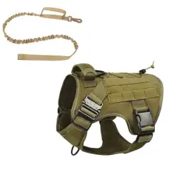MCBOSON Arnés táctico para perros - Talla L: Pecho 80-104,9 cm