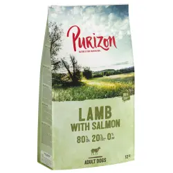 Purizon Adult Cordero con salmón, sin cereales - 12 kg