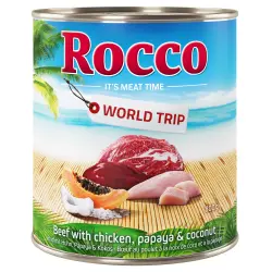 Rocco vuelta al mundo Jamaica 6 x 800 g - Jamaica: pollo con coco y papaya