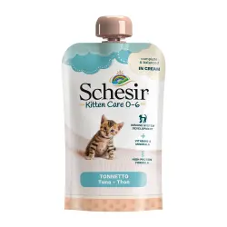 Schesir Kitten en Crema 10 x 150 g - Atún