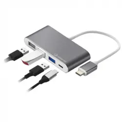 SilverHT Hub USB-C 4 en 1