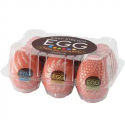 Tenga - Hard Boiled Huevo Masturbador Pack 6 Uds