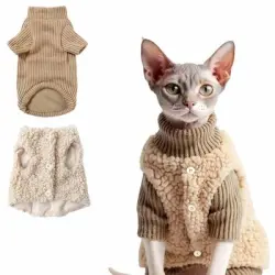 FurryFusion Conjunto de ropa para gatos - Artículo 1