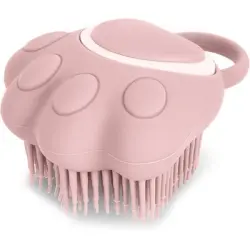HausPets Cepillo de baño de silicona con dispensador de champú - 1 artículo