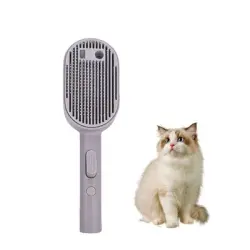 IntiMeg Cepillo de vapor esterilizador para perros y gatos - Púrpura