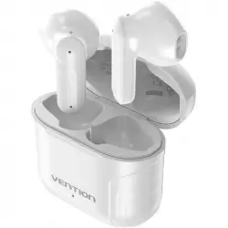 Vention ELF 05 NBOW0 Auriculares Bluetooth con Estuche de Carga y Autonomía de 5h Blancos