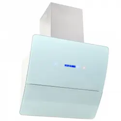 VidaXL Campana Decorativa 60cm D Acero Inoxidable/Blanco