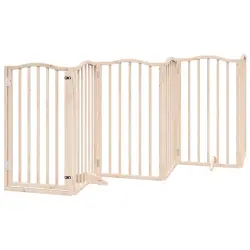 VidaXL Puerta Plegable Madera para Perros - 50 cm x 60 cm x 2 cm