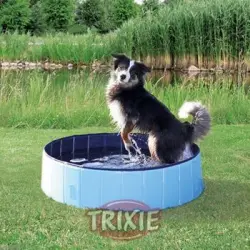 Piscina para perros Trixie azul M