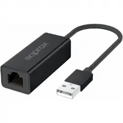 Approx APPC56 Adaptador USB 3.0 a 2.5G RJ-45 de Transferencia Rápida
