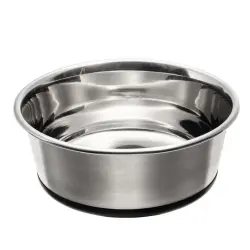 Comedero de acero HUNTER - 1,9 litros, diámetro 20 cm