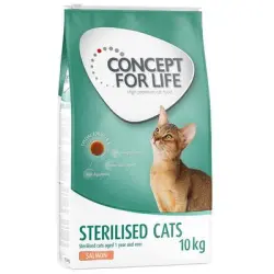 Concept for Life Sterilised Cats salmón - 10 kg