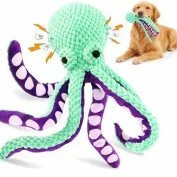 FurryFusion Gran juguete de peluche arrugado para perros - Artículo 1