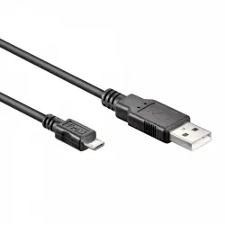 Goobay Cable USB 2.0 a Micro USB Macho/Macho 3m Negro