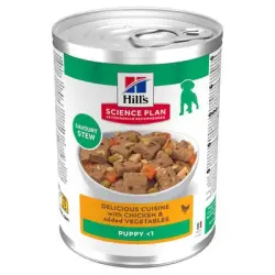 Hill's Science Plan Puppy Estofado con pollo y verduras lata para perros - 363 g