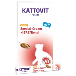 Kattovit Renal en crema para gatos - Con pollo - 6 x 15 g